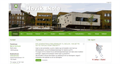 Desktop Screenshot of hovikskole.no